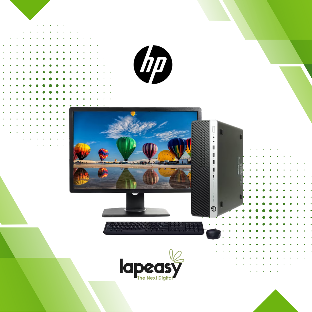 HP ProDesk 600 G3 All-in-One Desktop Computer Set | Intel i5 7th Gen | 19" HD LCD Monitor | Wired KB & Mouse | Speakers| Wi-Fi | Win 11 Pro | Refurbished